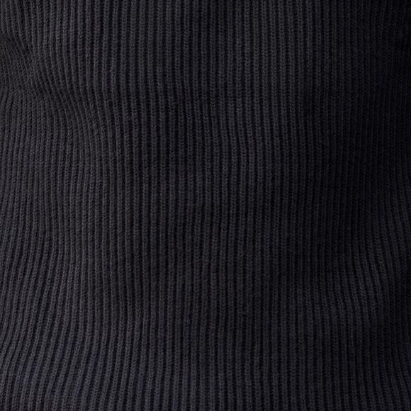 NWT Collars & Co Holland Quarter Zip Hoodie Sweater Jet Black L - Picture 3 of 3